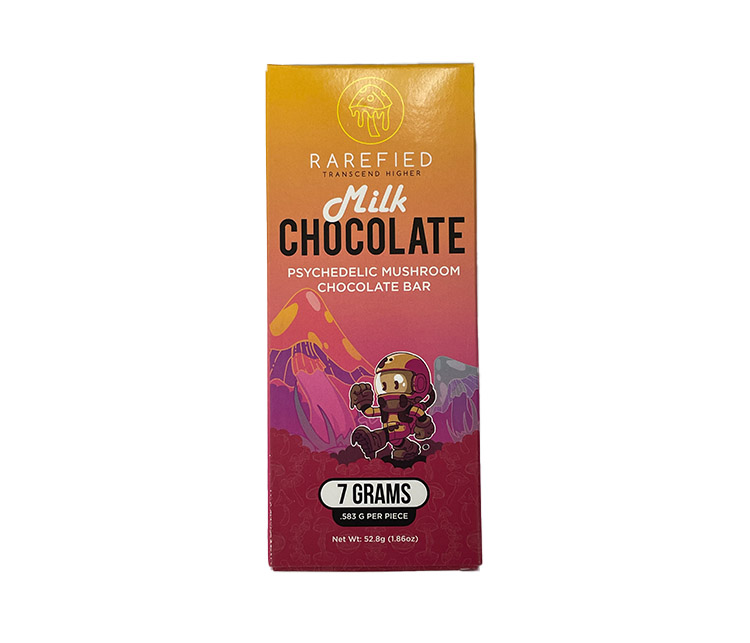 rarefied psychedelic milk chocolate 7g