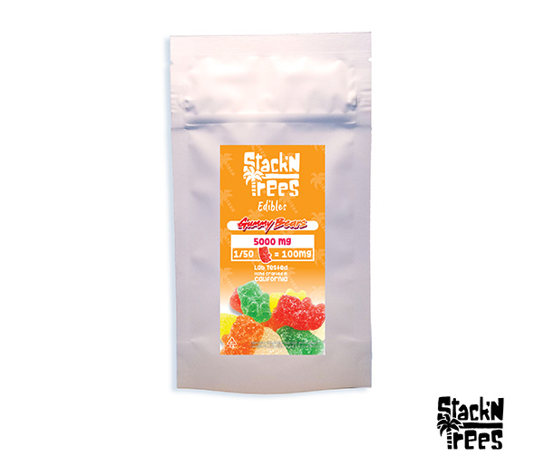 Stack n Trees Gummy Bears 5000mg gummies