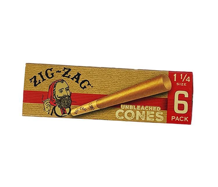 unbleached cones 1.25 inches 6 pack